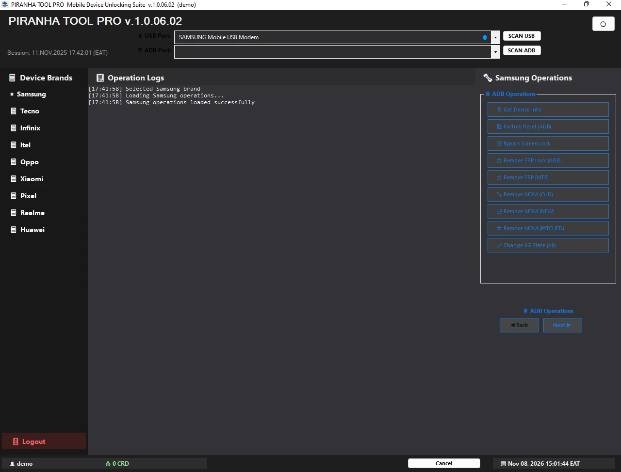 Dashboard Overview